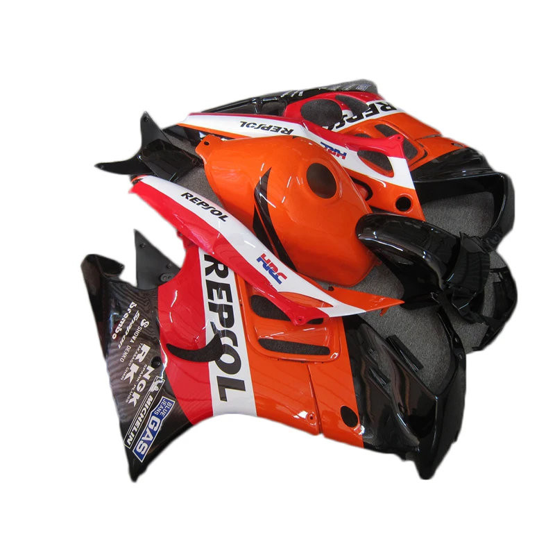 

Orange Red Black Motorcycle Bodyworks Fairing kits for Honda CBR600 F3 1997 1998 fairings set cbr600 f3 97 98 SX72