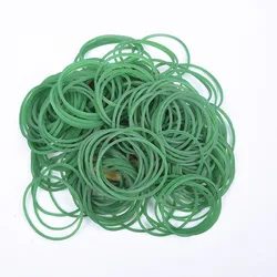 100 Pieces/Pack green Rubber Bands D38mm Strong Elastic Band office for school Industrial Supply Stationery Holder Packing Suppl