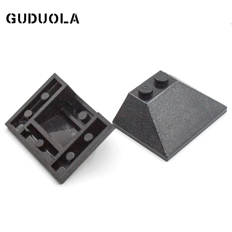 Guduola Special Brick Slope 3x4 Double (45°/ 25°) (4861) MOC Brick Building Block DIY Educational Toys Parts 15pcs/LOT