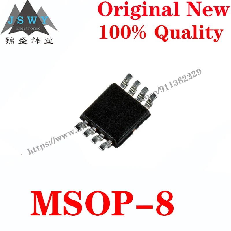 10~100PCS TC72-3.3MUATR  MSOP-8 TC723M temperature sensor on-board temperature sensor IC Chip for module arduino Free Shipping