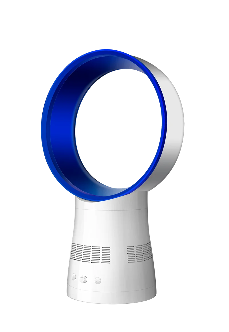 Ventilador elétrico sem lâminas para desktop, temporização silenciosa 8 horas, vertical, casa de trabalho, dormitório, piso de resfriamento de ar, 220v, fs59