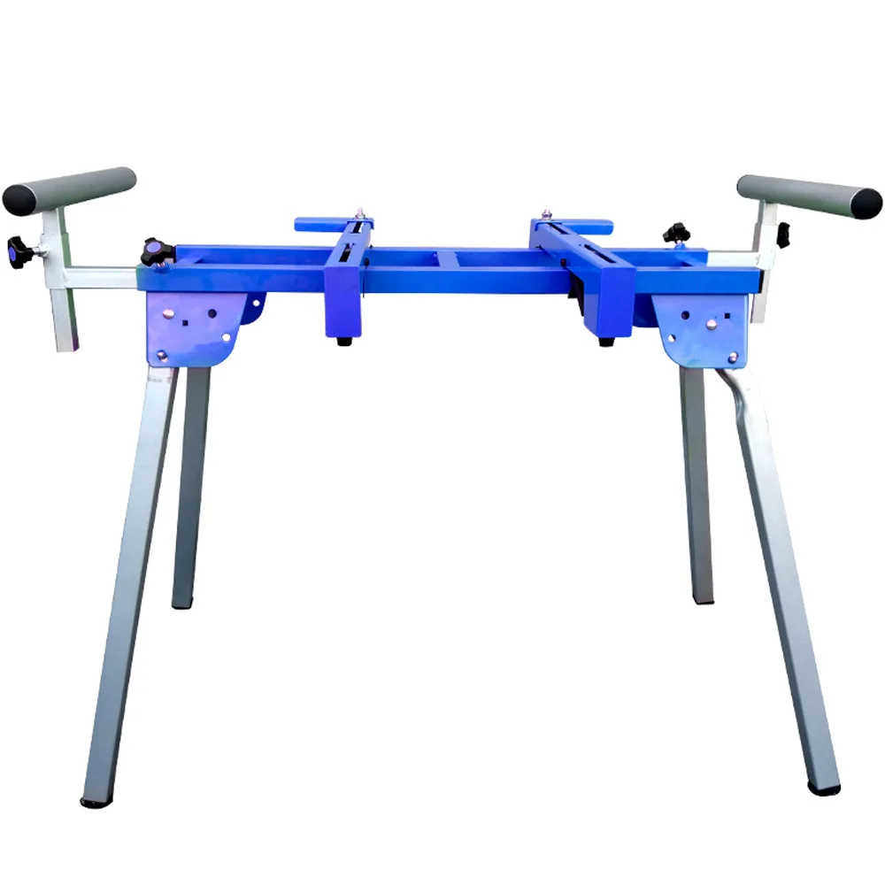 Multi-purpose mobile bracket cutting machine bracket portable miter saw woodworking table aluminum sawing machine table