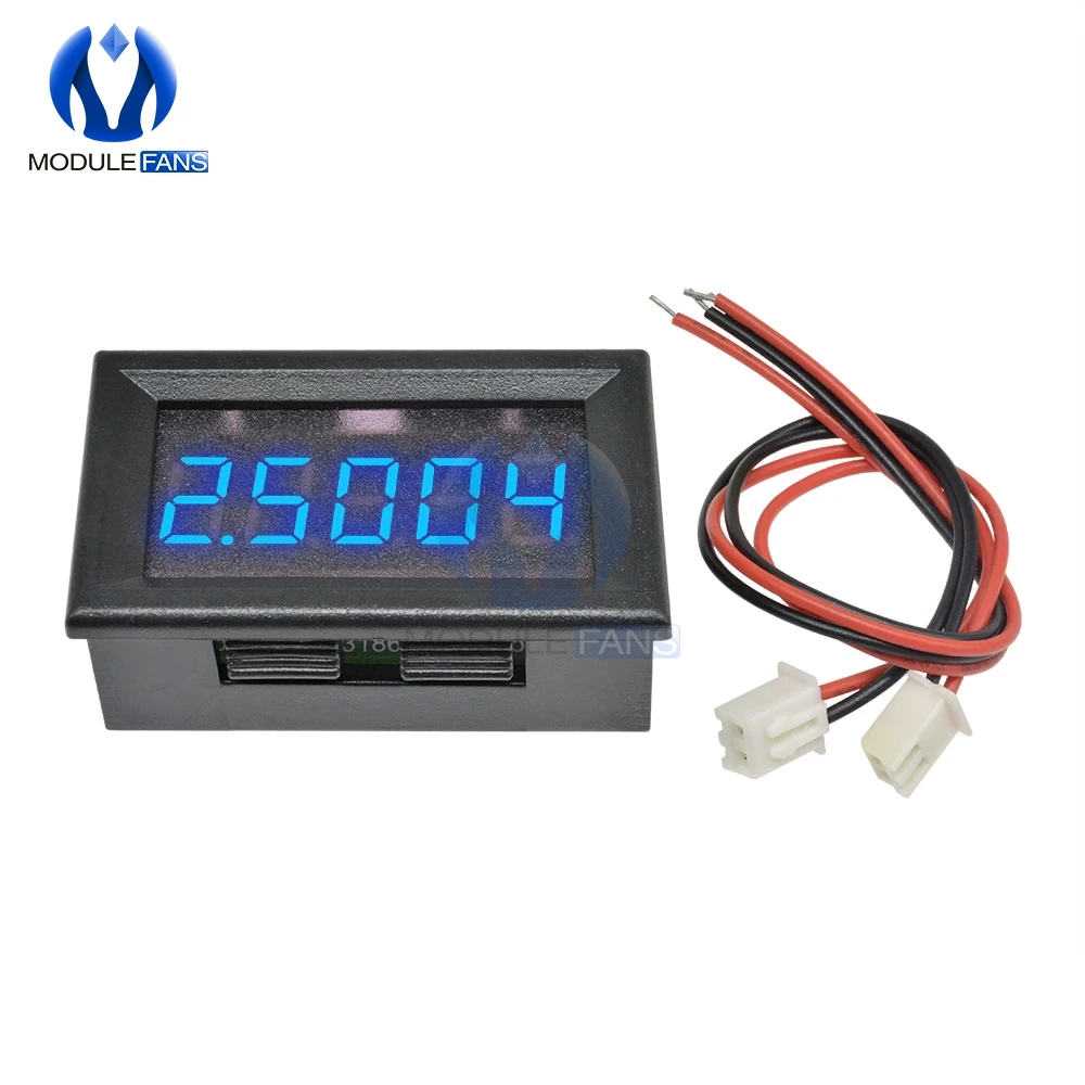 Mini Rot/Blau/Gelb/Grün 0,36 Zoll 5-stellige digitale LED-Anzeigebuis Präzisions-Digitalvoltmeter Spannungsmesser Panel 0,36 Zoll – Detail 8