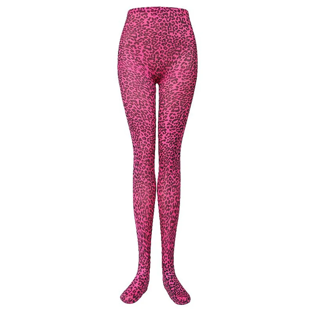 Snailify Women Leopard Cat Costume For Halloween Sexy Leopard Leggings Animal Skin Soft Tights