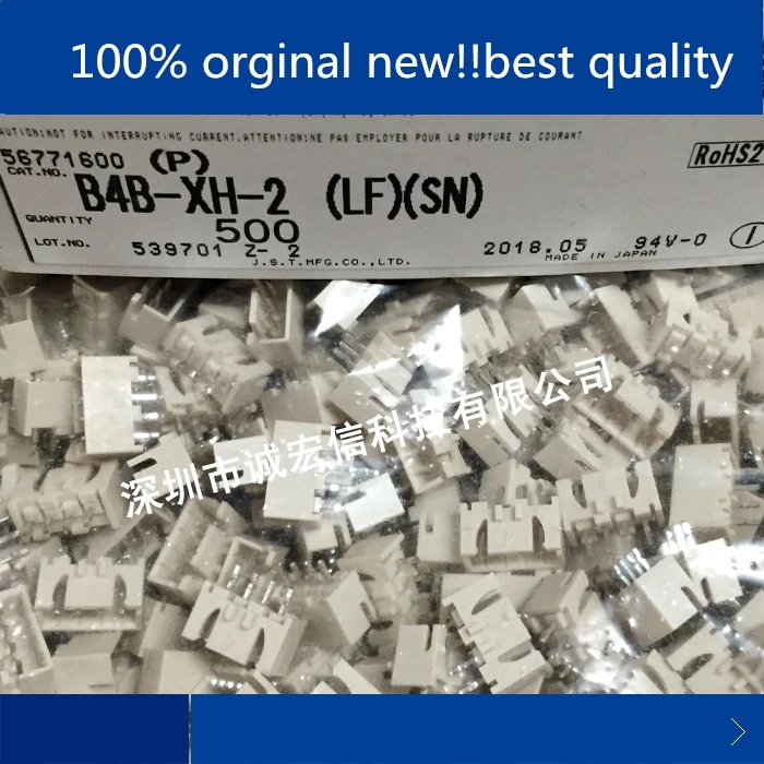 10Pcs Original New In สต็อก B4B-XH-2(LF)(SN) 2.5มม.4P พร้อมขั้วต่อ