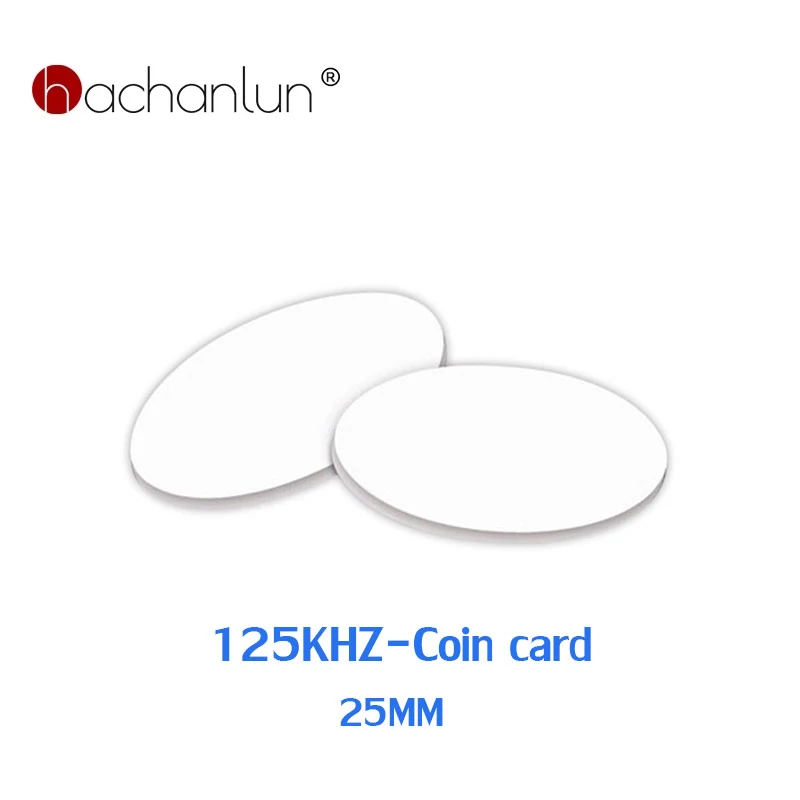 

1/5pcs Rfid T5577 Blank Access Control Card 125khz Can Copy And Erase 25mm Nfc Round Electronic Label