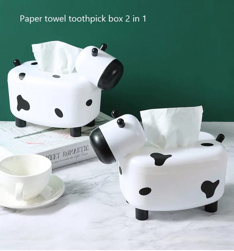 Drawing Box Living Room Tissue Box Cute Net Red Creative Multifunctional Home Restaurant Girl Heart Paper Pumping Toothpick Box