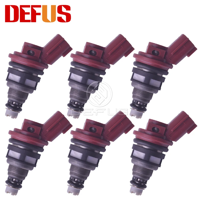 

DEFUS 6X Fuel Injector Injection Nozzle 16600-96E01 A46-00 For Maxima 1992-1999 Infiniti I30 1996-1999 16600-96E00 Car-styling