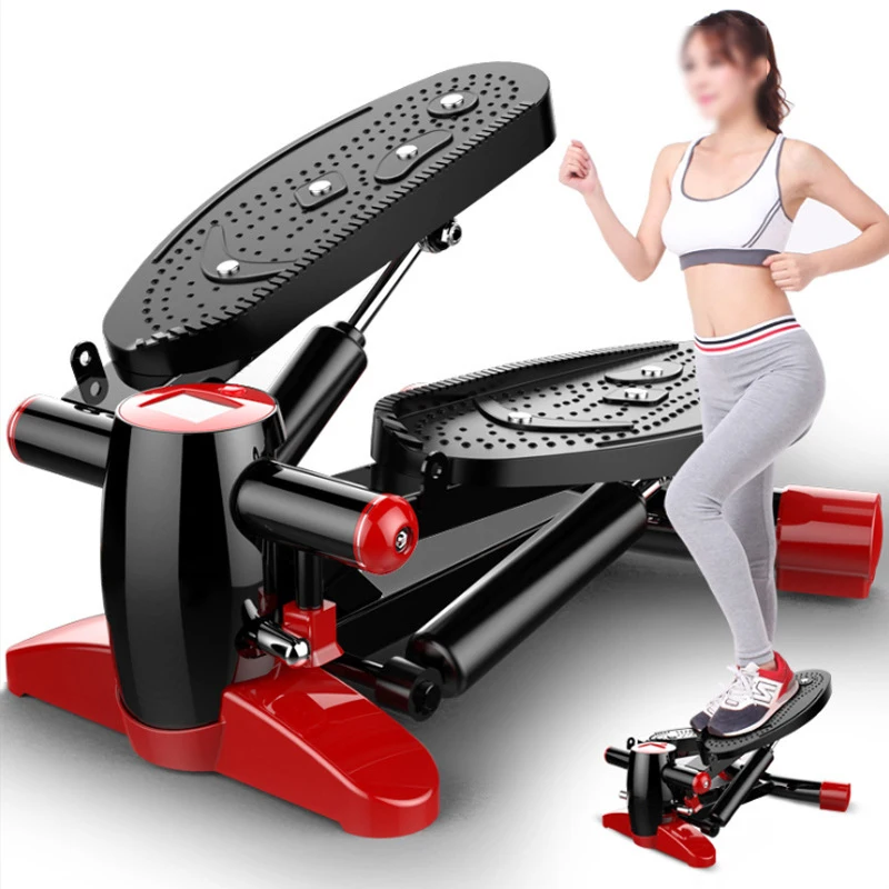 Stepper Home Silent Multifunctional Foot Pedal Machine Hydraulic Exercise Fitness Machine Plastic Digital Display DK-710A