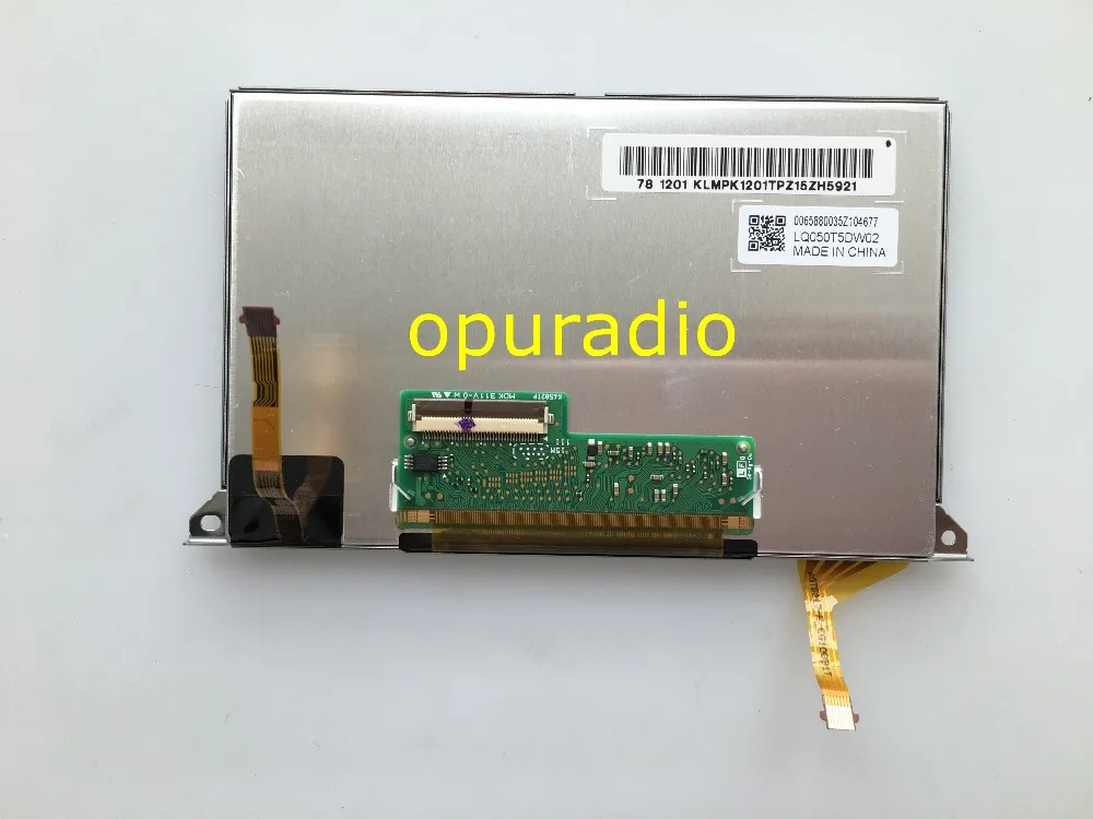 Brand new OEM 5inch LCD display LQ050T5DW02 with touch screen for Chrysler Dodge car DVD GPS navigation LCD modules