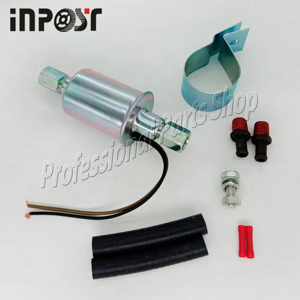 E8090 ELECTRIC FUEL PUMP IN LINE 5psi-9psi 30gph for 2or4 BARREL CARBURETOR 3/8 HOSE