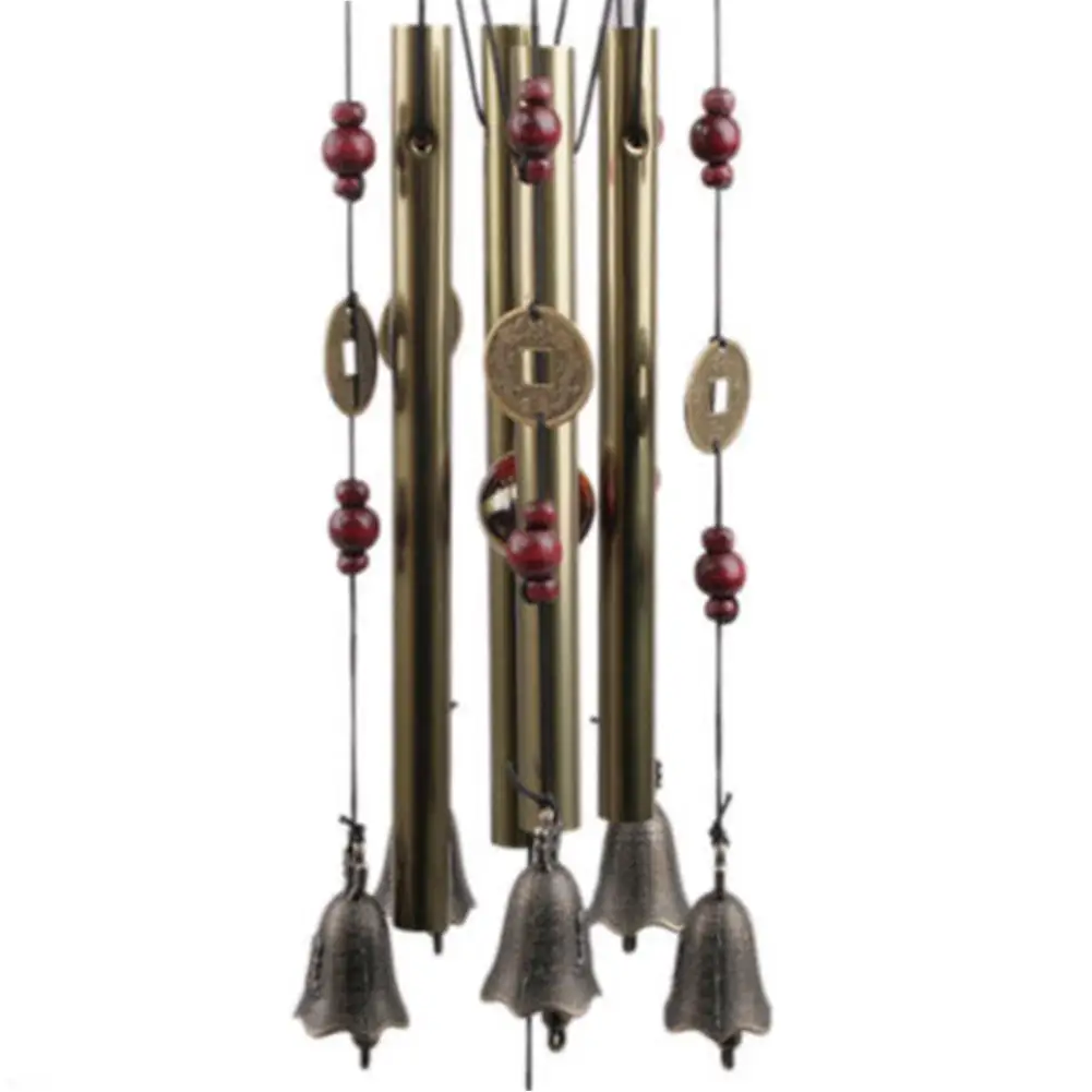 Outdoor Living Wind Chimes Yard Garden Tubes Bells Copper Antique Windchime Wall Hanging Home Decor Decoration Wind Chimes