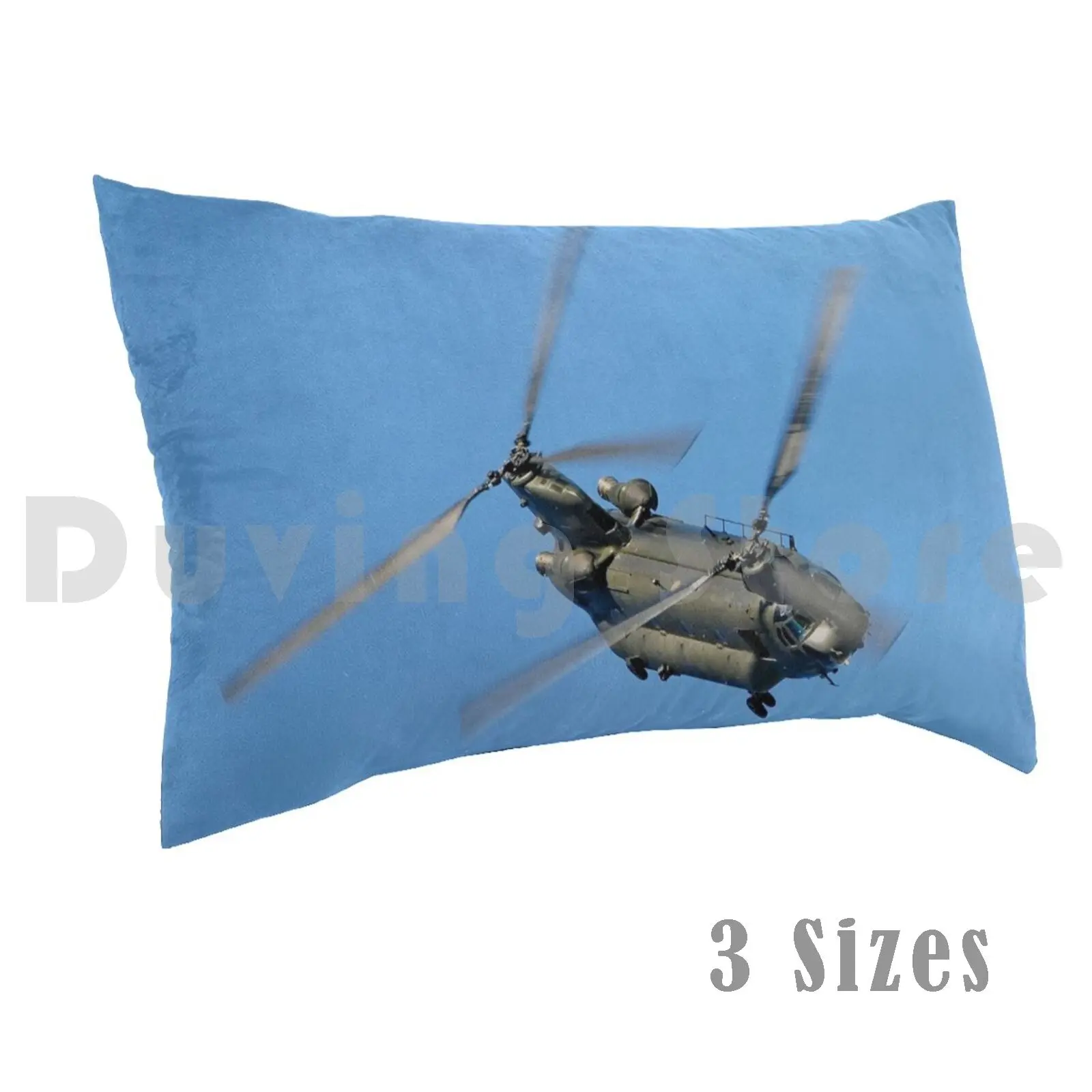 Chinook Pillow Case DIY 50*70 Chinook Raf Chinook Chinook Hc2 Wokka Wokka Woka Woka Boeing Ch47 Twin Rotor Tandem Rotor