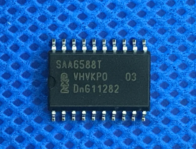 Mxy SAA6588 SAA6588T SOP20 IC RDS/RBDS PRE-PROCESSOR 20SOIC 1-10 unids/lote