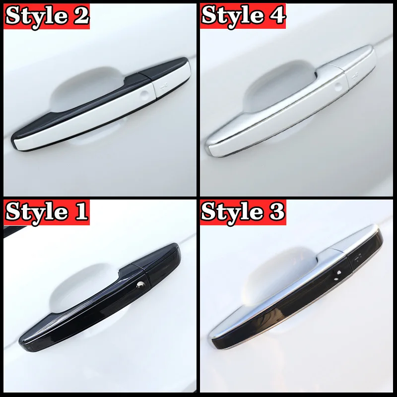 Car Styling Door Handle Trim Replacement Parts for Land Rover Discovery 5 L462 Sport Range Rover Vogue L405/Sport L494/Evoque