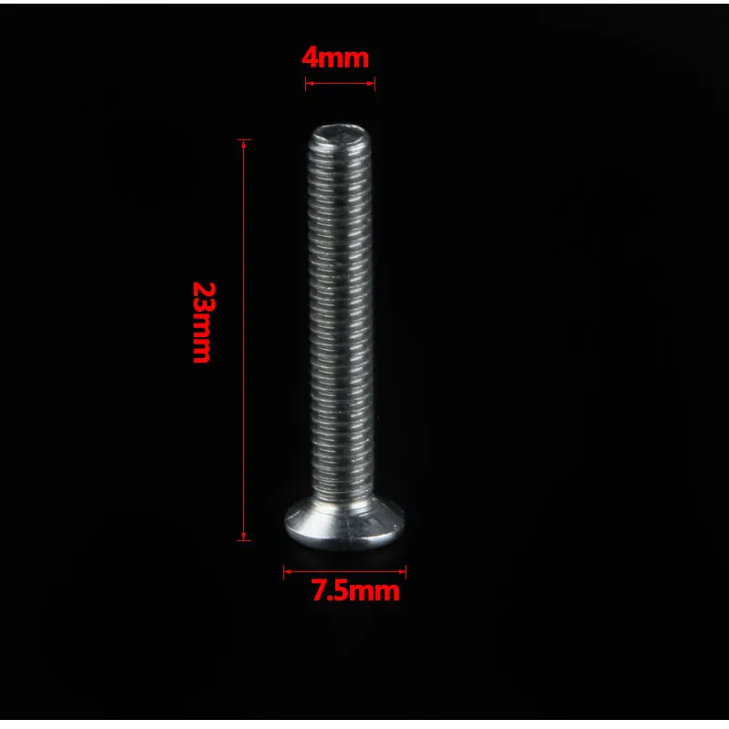 عملة منقي مياه مضخة معززة المسمار نظام التناضح العكسي مع شيم و أعمى الجوز 4 مللي متر * 23 مللي متر الصليب الجولة رئيس
