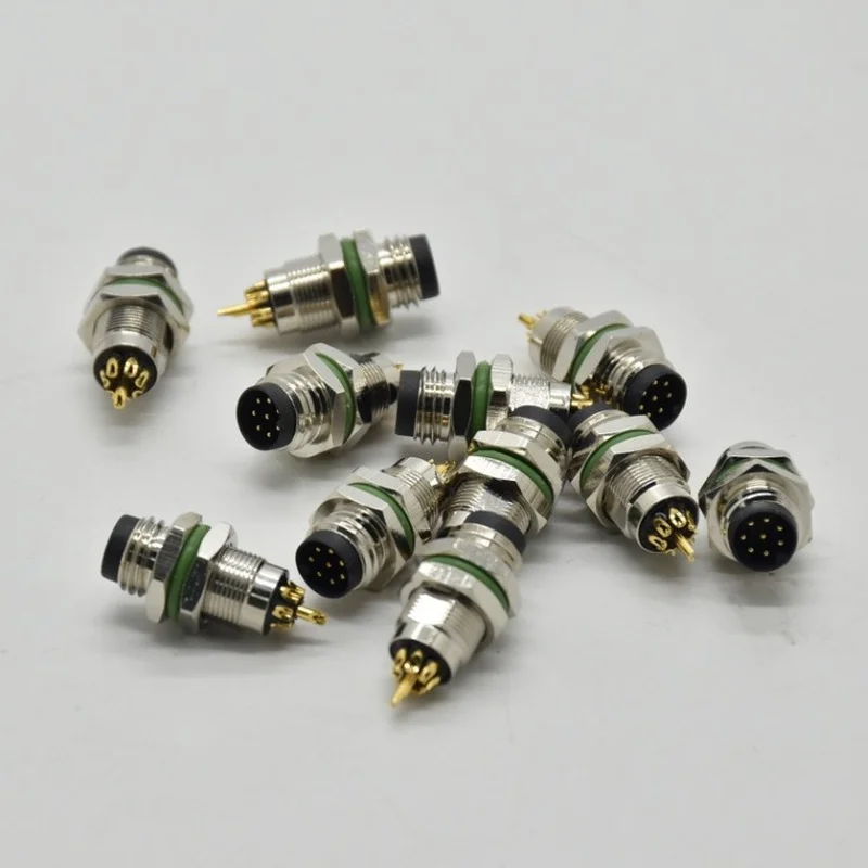 Imagem -04 - Pinos Conector do Sensor à Prova Impermeável Água Cotovelo com Plugue de Fio Macho e Fêmea 4pin Mais 2m Fio de Pvc um tipo m8