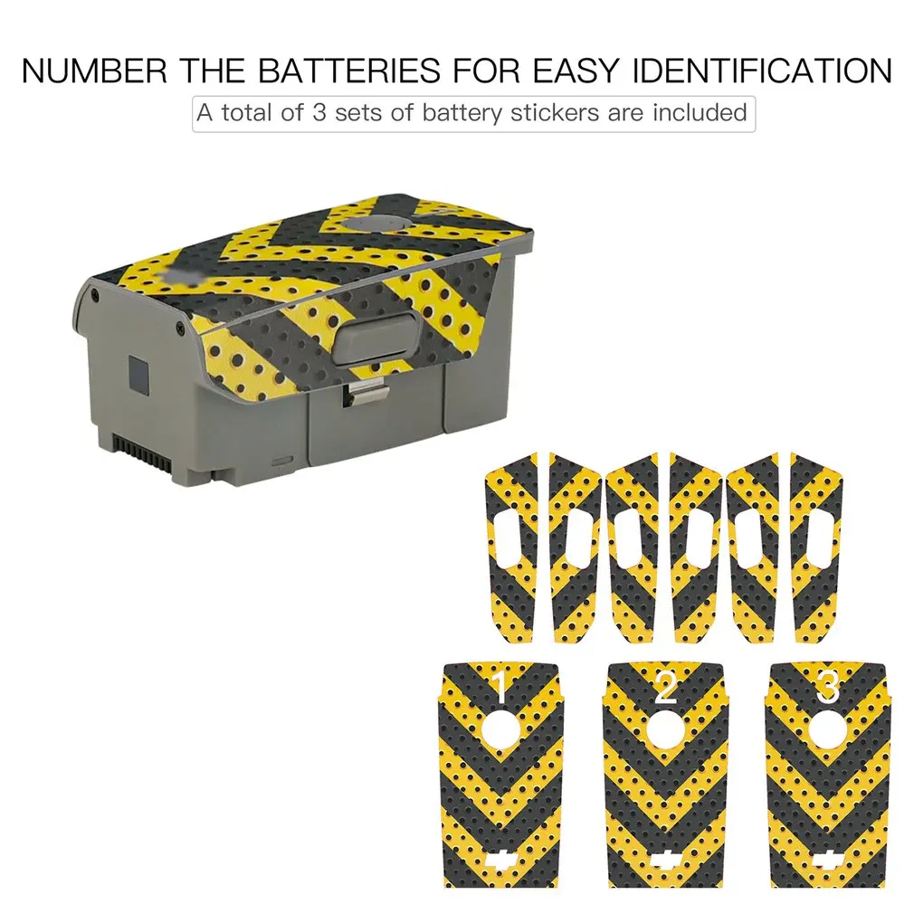 Sticker Personalized Drone Accessories Safe Paper Material Light-weight Suitable For Mavic Air 2S Sticker