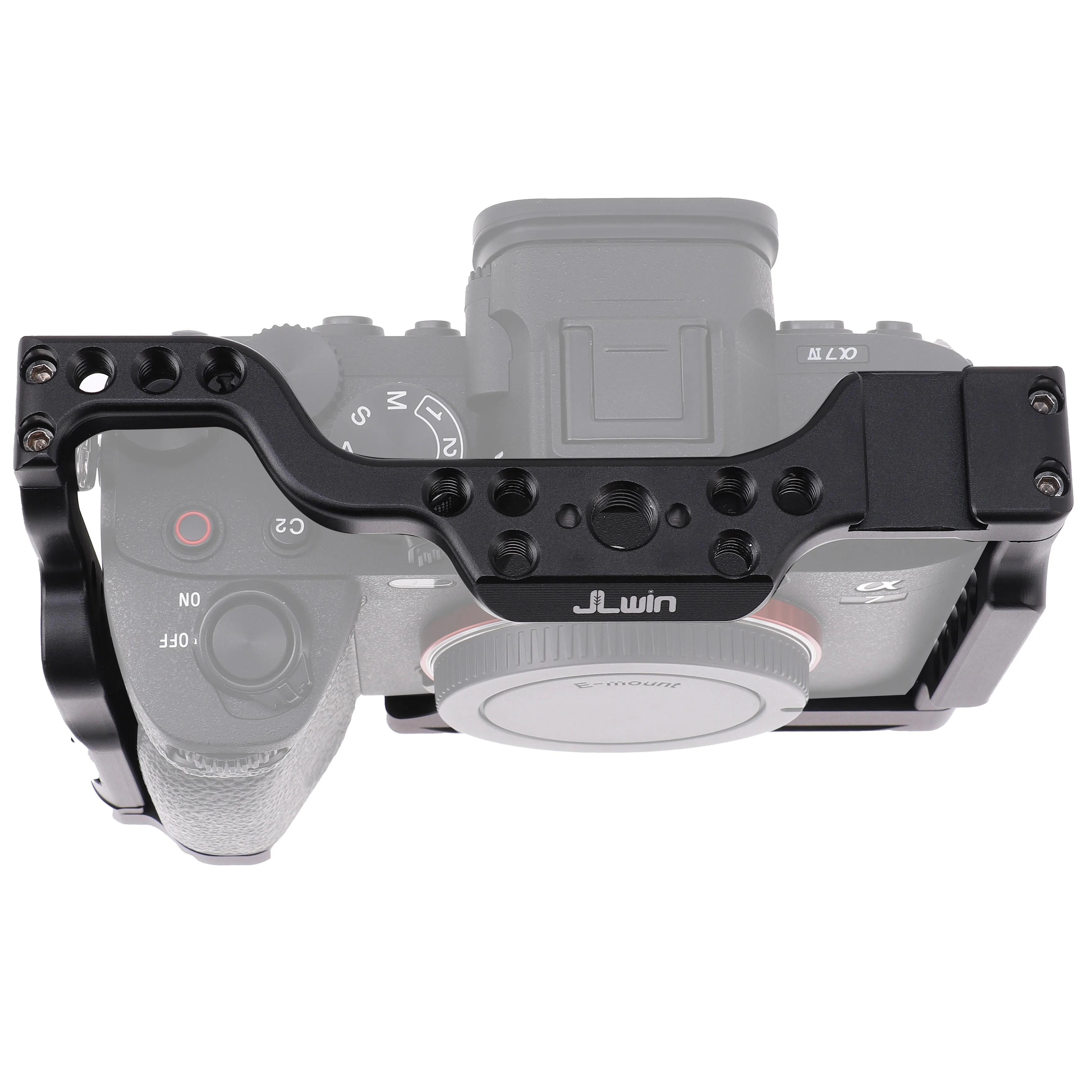 CNC Aluminium DSLR Kamera Kandang Kit Perpanjangan Bingkai Sepatu Dingin untuk Sony A7IV A7 Mark IV A7M4 A7SIII Kamera Tanpa Cermin Penjepit Video