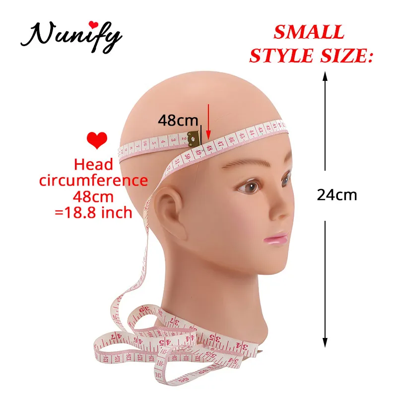 Nunify Bald Head For Hair Extension/Lace Wigs/Display Mannequin Manikin Head Wig Stand/Head Dryer/Making Wig With Stand
