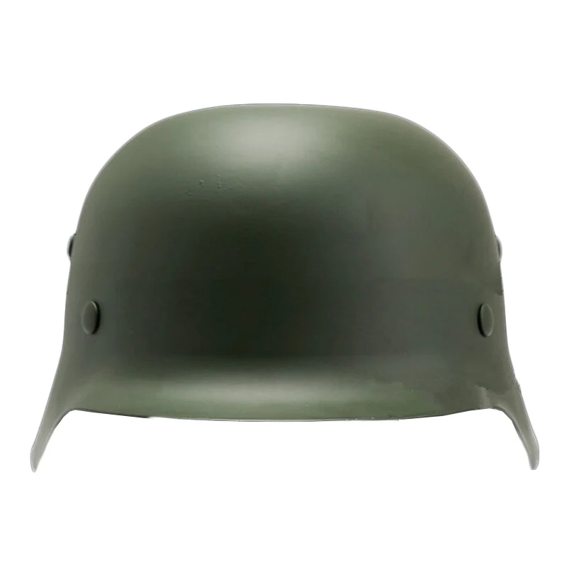 WW2 WWII New Tactical Airsoft German M35 Helmet Luftwaffe Steel Helmet Black Green Helmet Combat Special Force Safety Helmets