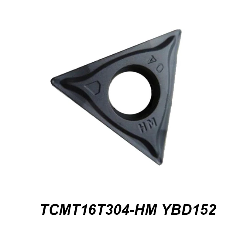 

Original TCMT 16T304-HM TCMT16T304-HM YBD152 Special For Cast Iron Processing Triangular Boring Cutter CNC Tool Carbide Insert