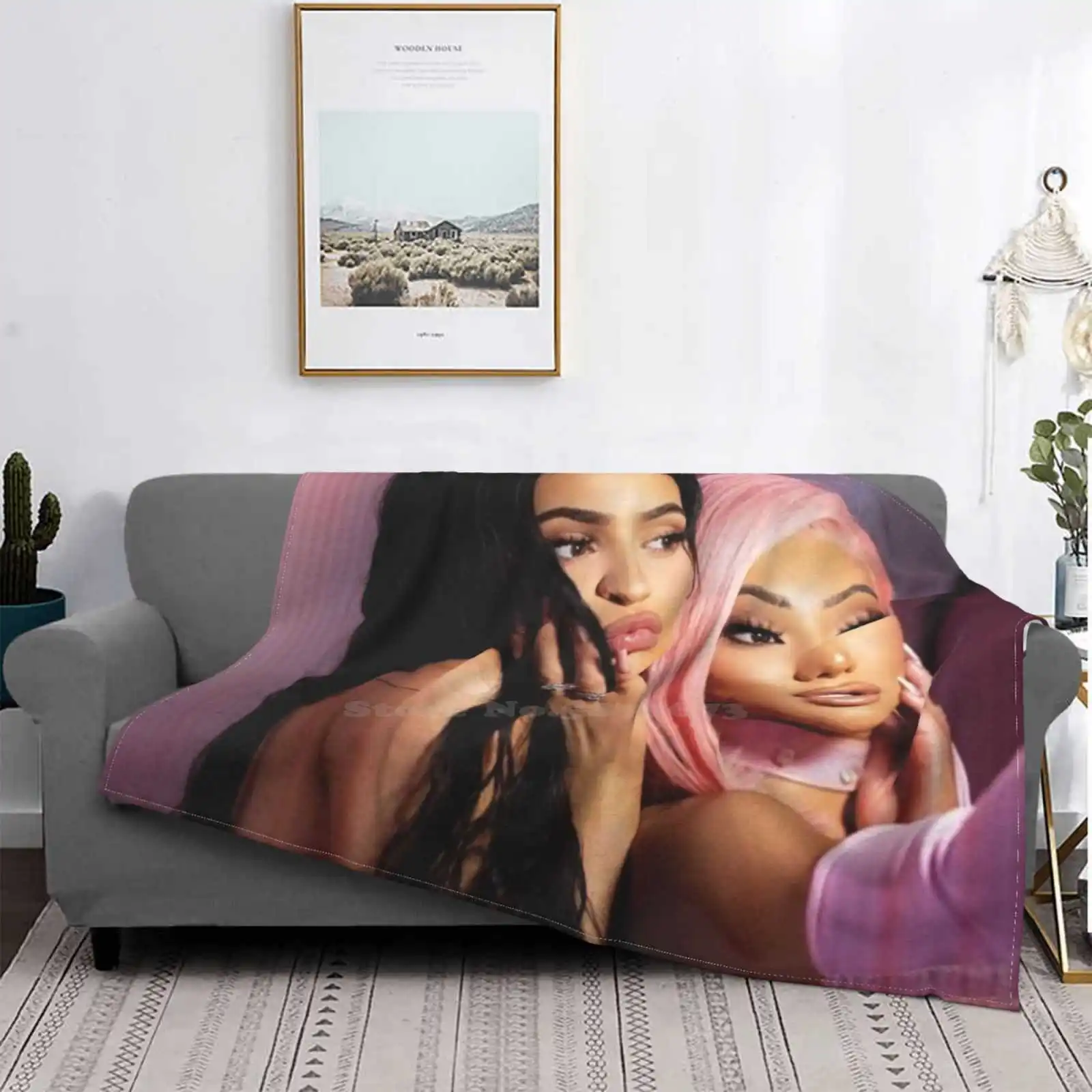 Nikita Dragun With Low Price New Print Novelty Fashion Soft Blanket Nikita Dragun Nikita Dragun With Dragun