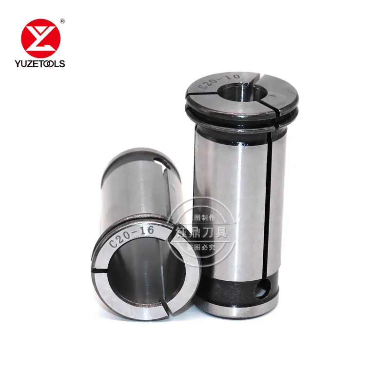 YUZETOOLS C Type Elastic Chuck C32 C42 CNC High Precision Powerful Collet 65Mn Spring Steel For Machining Center