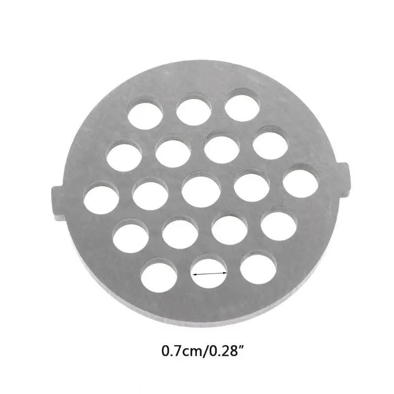 Drop Ship Meat Grinder Plate Net Knife Meat Grinder Parts  stainless Steel Meat Hole Plate