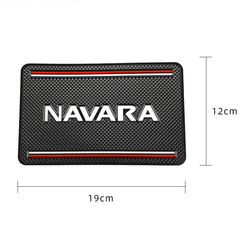 1pcs Car Anti Slip Mat Phone Holder non slip Pad Non-Slip Mat For Nissan Navara d40 d22 d23 np300 Car-Styling Accessories