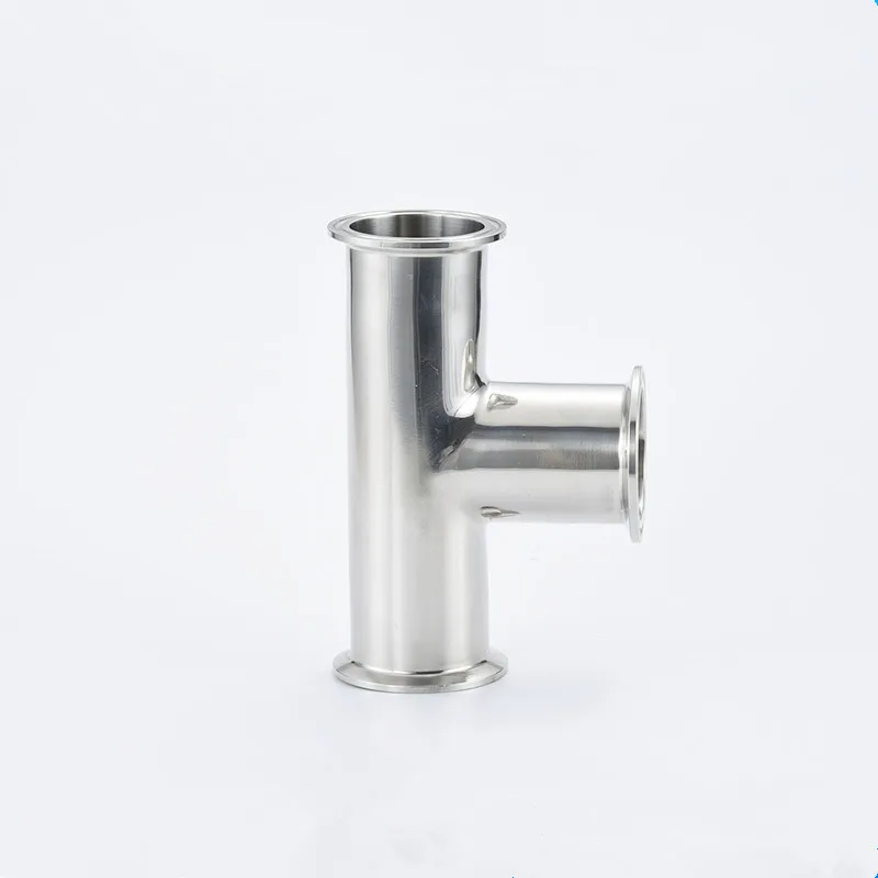 Free Shipping 3'' (76mm)OD91,Sanitary Tri Clamp 3 Way Tee Connector Pipe Fitting For Homebrew,Stainless Steel 304