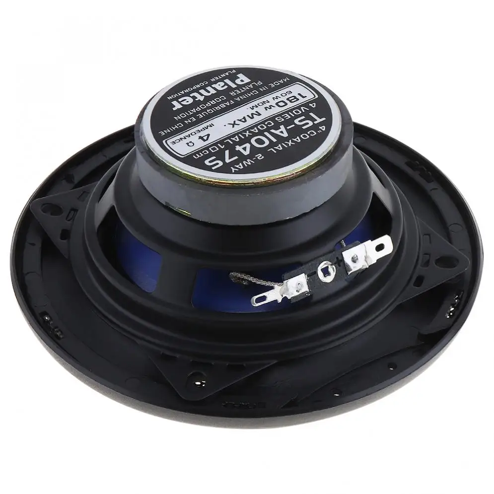 2pcs TS-A1047S 80W 4 Inch 1 Car HiFi Coaxial Speaker Vehicle Door Auto Audio Music Stereo Full Range Frequency Speakers for Cars