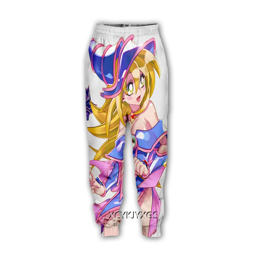 Phechion 3d na moda anime duelo monstros yu-gi-oh! Impressão-calças casuais sweatpants calças retas sweatpants jogging calças k127