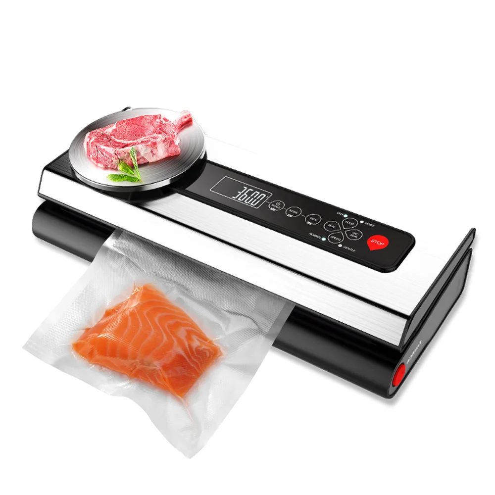 Máquina de pesagem inteligente da selagem do vácuo, máquina de empacotamento automática, fresco-mantendo a máquina, molhada e seca