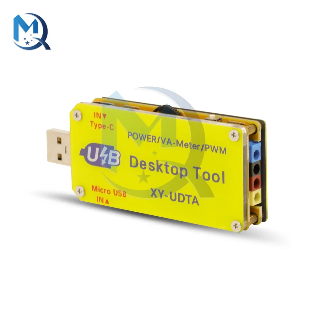 CNC USB Buck-Boost Power Supply Constant Voltage and Constant Current Meter LCD Digital Display Coulomb Counter PWM Generator