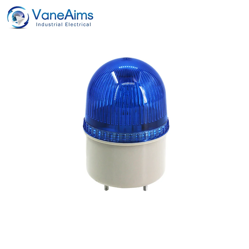 Small Warning Light Flashing Light LED 12V24V220VBoat Light Signal Lamp Blue Red Yellow Green