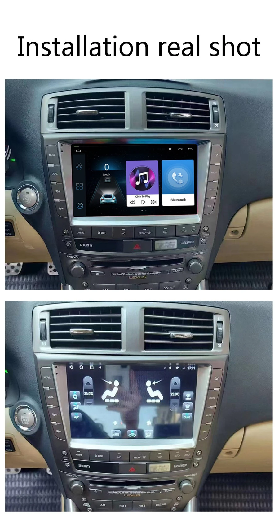 9'' Android 10.1 32GB Car Stereo Radio GPS WIFI DAB Mirror Link OBD RDS For Lexus IS IS250 IS300 IS200 IS220 IS350 2005-2012