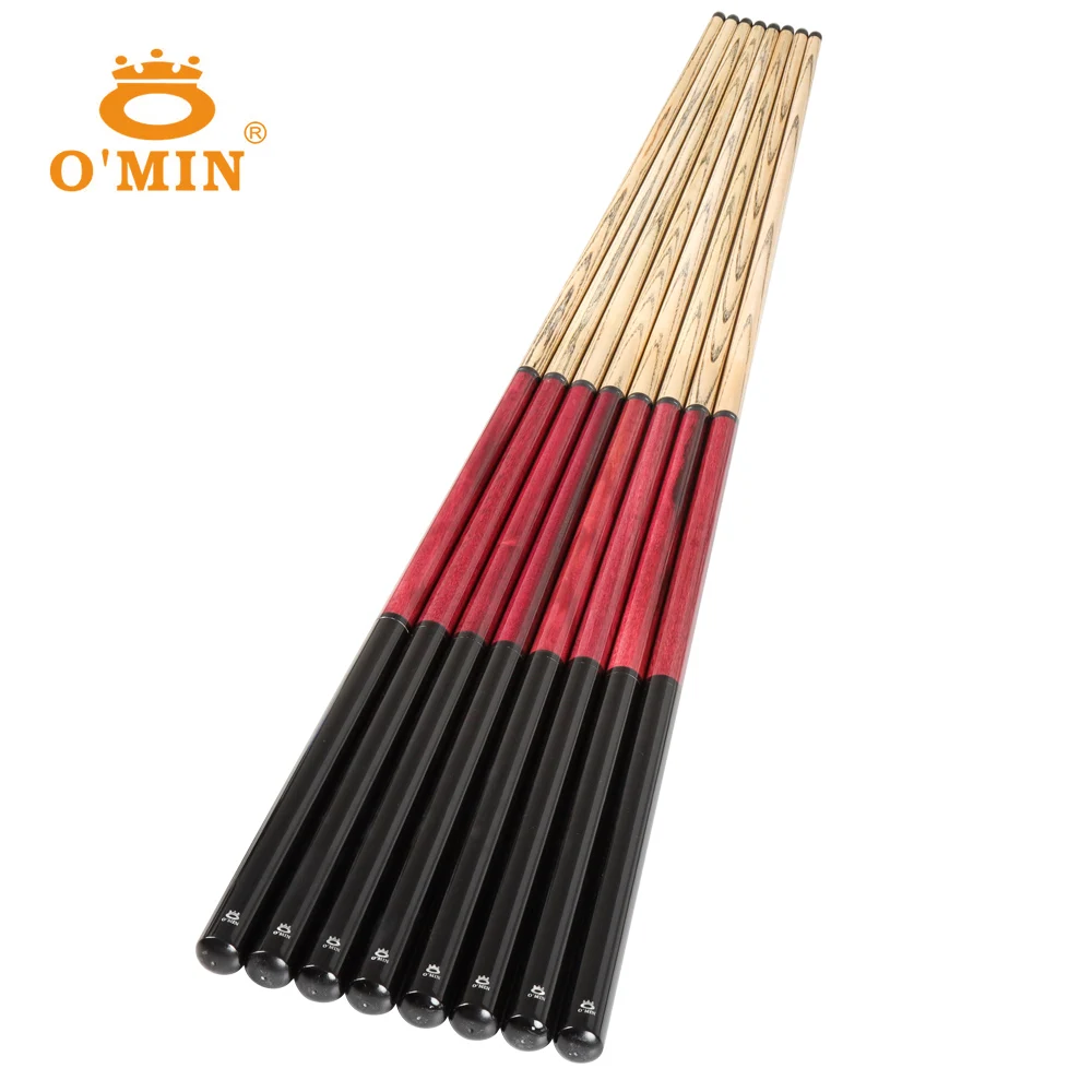 OMIN-Break Jump Cue Billiard Stick Kit, Punch Jump Cue, Ash Wood Shaft, Professional Handmade Billiard, China, 3 Pcs