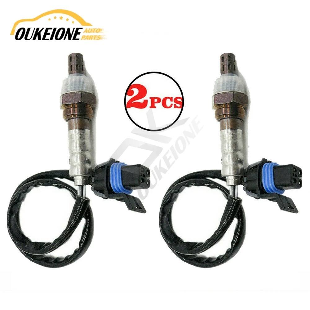 Arriba frente 4 cables O2 Sensor de oxígeno para 06 07 08 Chevrolet Silverado GMC Sierra Yukon Hummer H2 Cadillac Escalade 234-4337