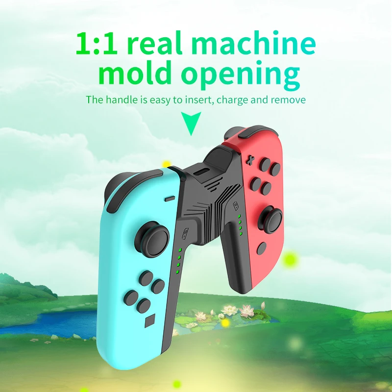 Charging Grip Bracket for Switch Joycon Handle Gaming Controller Grip Charging Station for Nintendo Switch Accessories