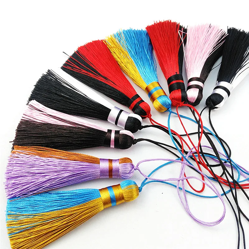 8cm Dual-color DIY Handicraft Accessories Xiao Tassel Pillow Curtain Hanging Earring Costume Spike