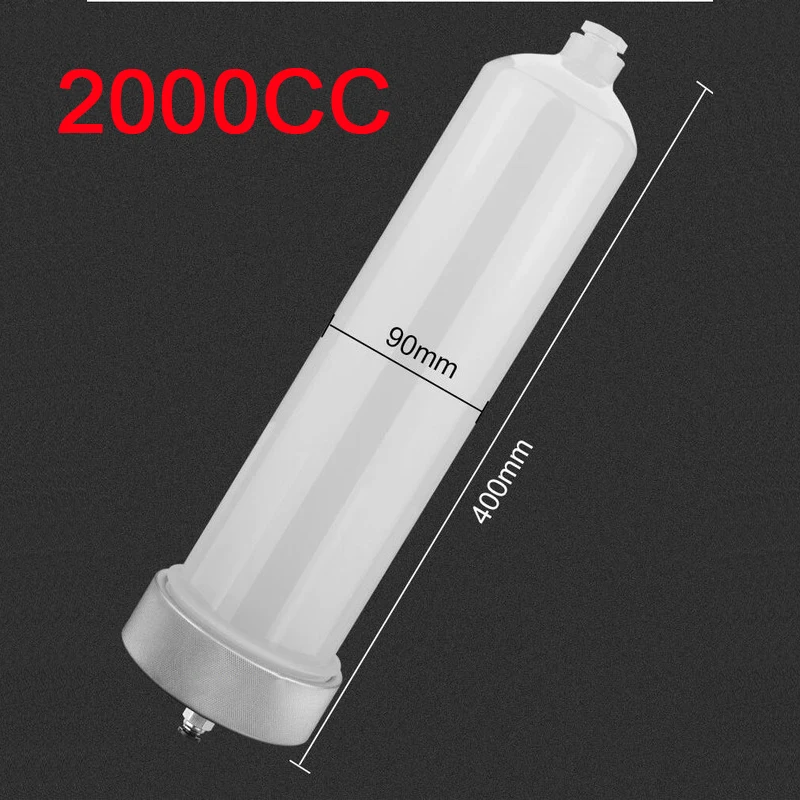 1000CC Large-capacity threaded thickened glue storage box dispensing syringe barrel dispensing machine plastic barrel