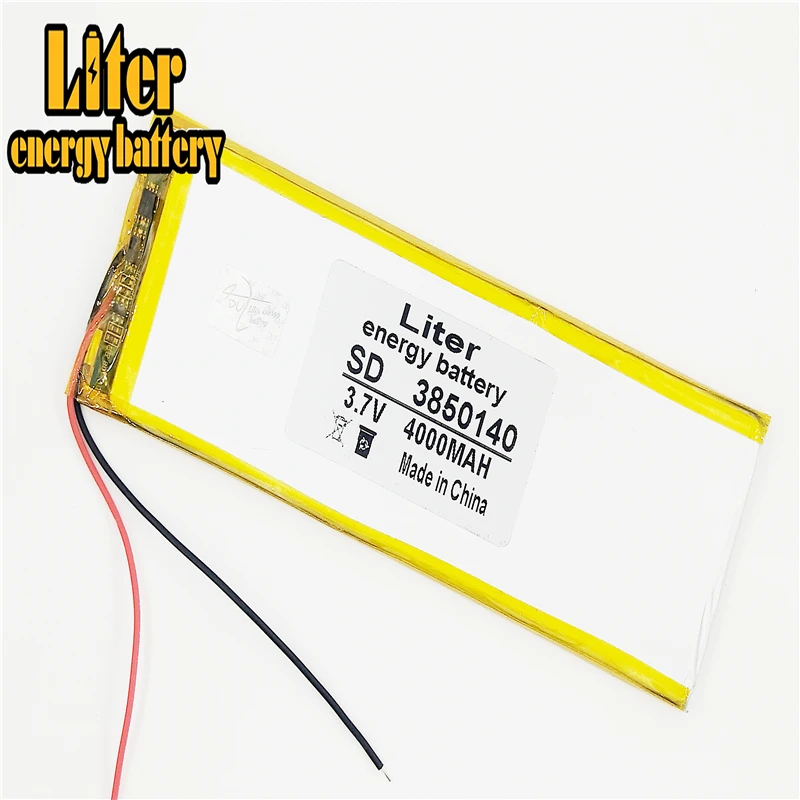 3.7V 4000mAH 3850140   PLIB полимерный литий-ионный аккумулятор Литий-ионный аккумулятор для mp3 mp4 8 дюймов 9 дюймов