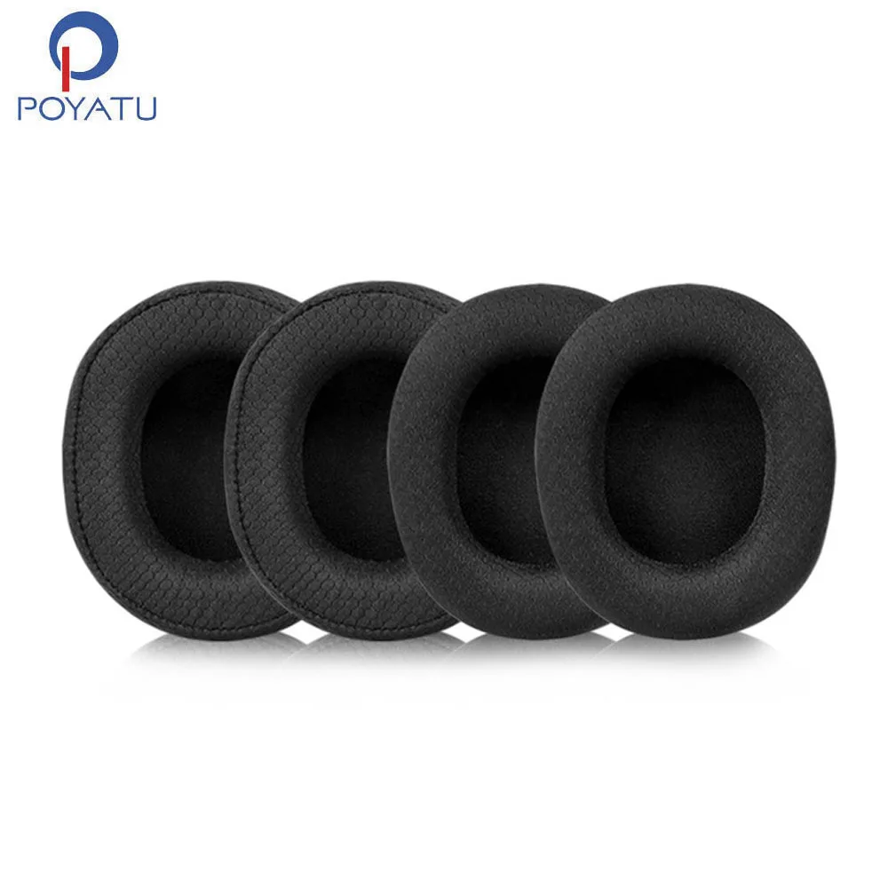 Poyatu Oor Pad Hoofdtelefoon Oorkussen Voor Seelseries Arctis Pro 3/5/7 Hoofdtelefoon Vervanging Oorkussens Kussens Cover Earpad Lederen