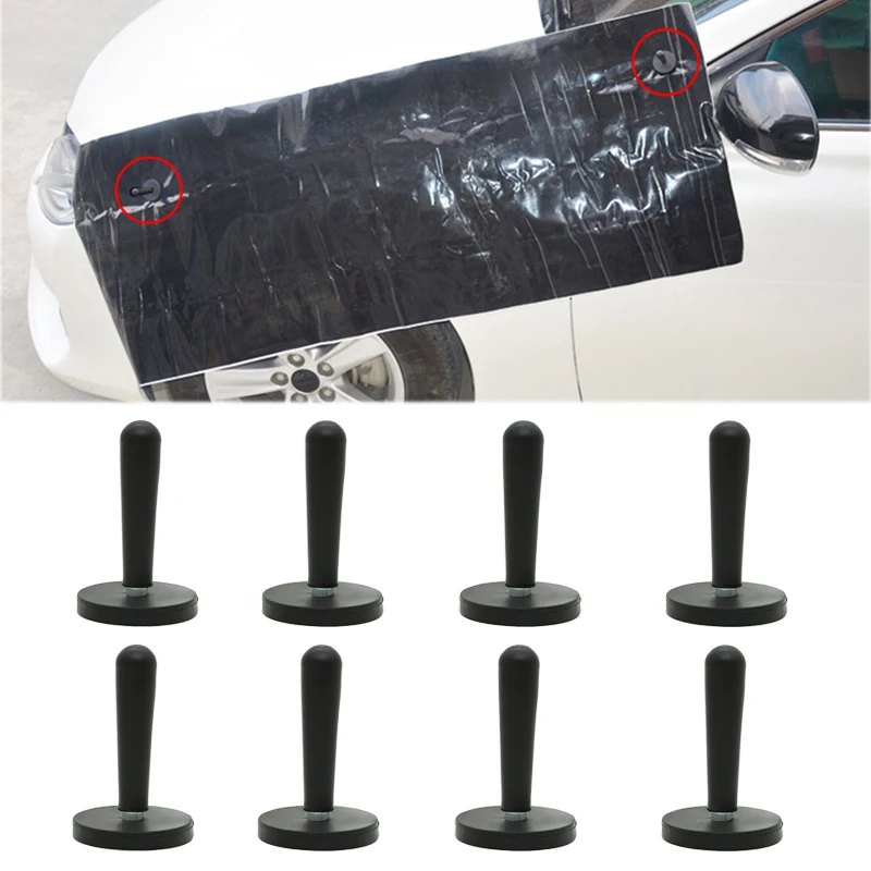 Voertuig Auto Vinyl Wrap Grijpers Magneet Installeren Fix Houder Fix Tool Voor Grafische Positionering Auto Body Kleur Veranderende Film gereedschap