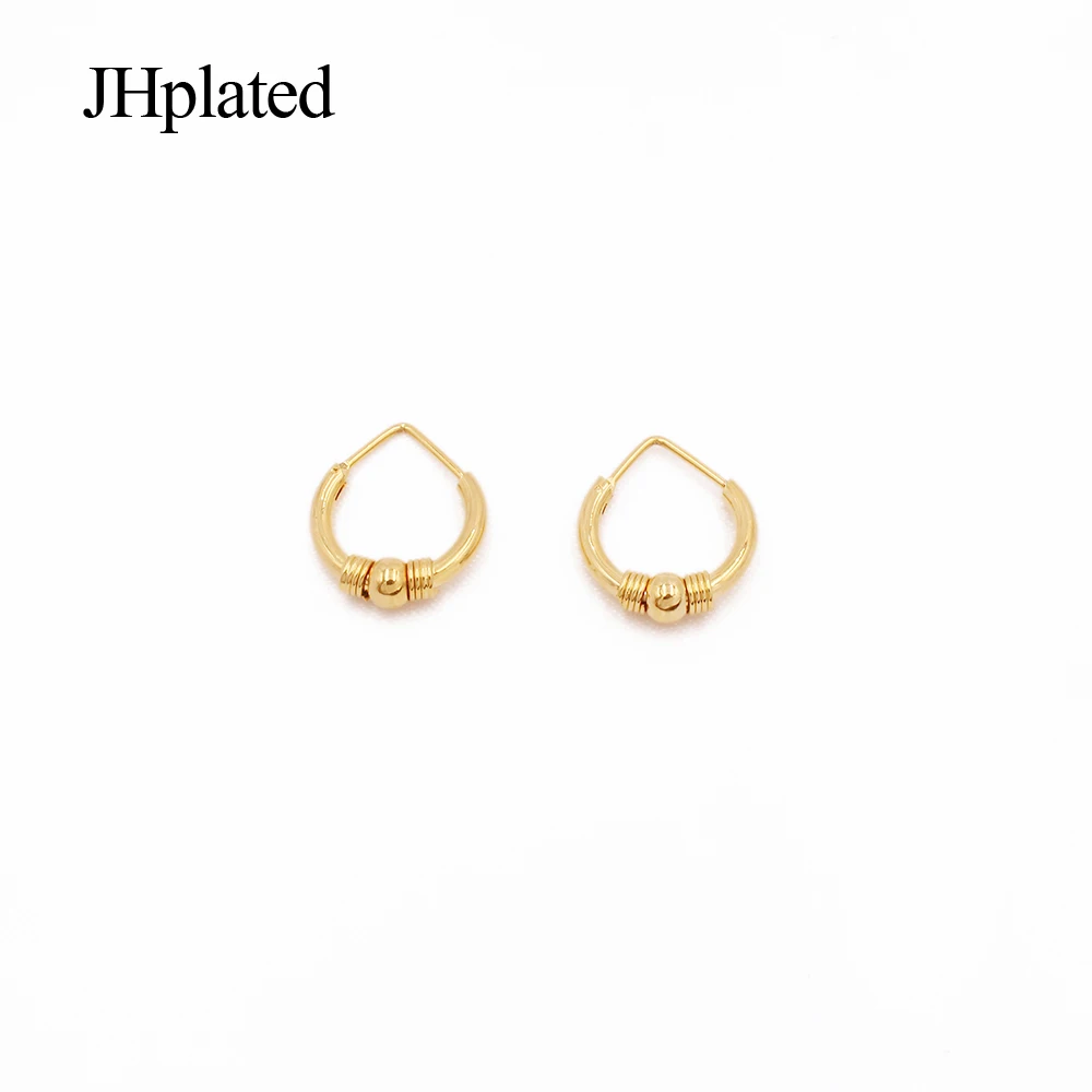 Earings Dubai earrings Gold color Small hoops ear rings jewelry earing earrings piercings for women African wedding gifts