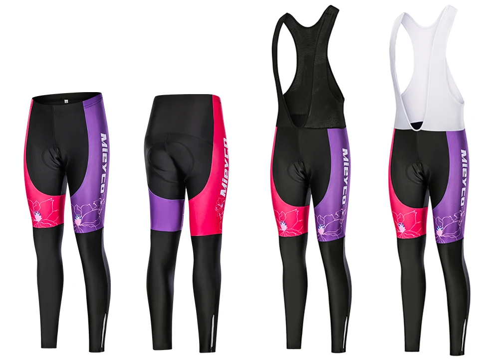 Mieyco Radfahren Strumpfhosen Mtb Hosen frauen Radfahren Kleidung Weibliche Winter Fahrrad Downhill Hosen Schwarze Hosen Für Fahrrad Gel Pad – Detail 10