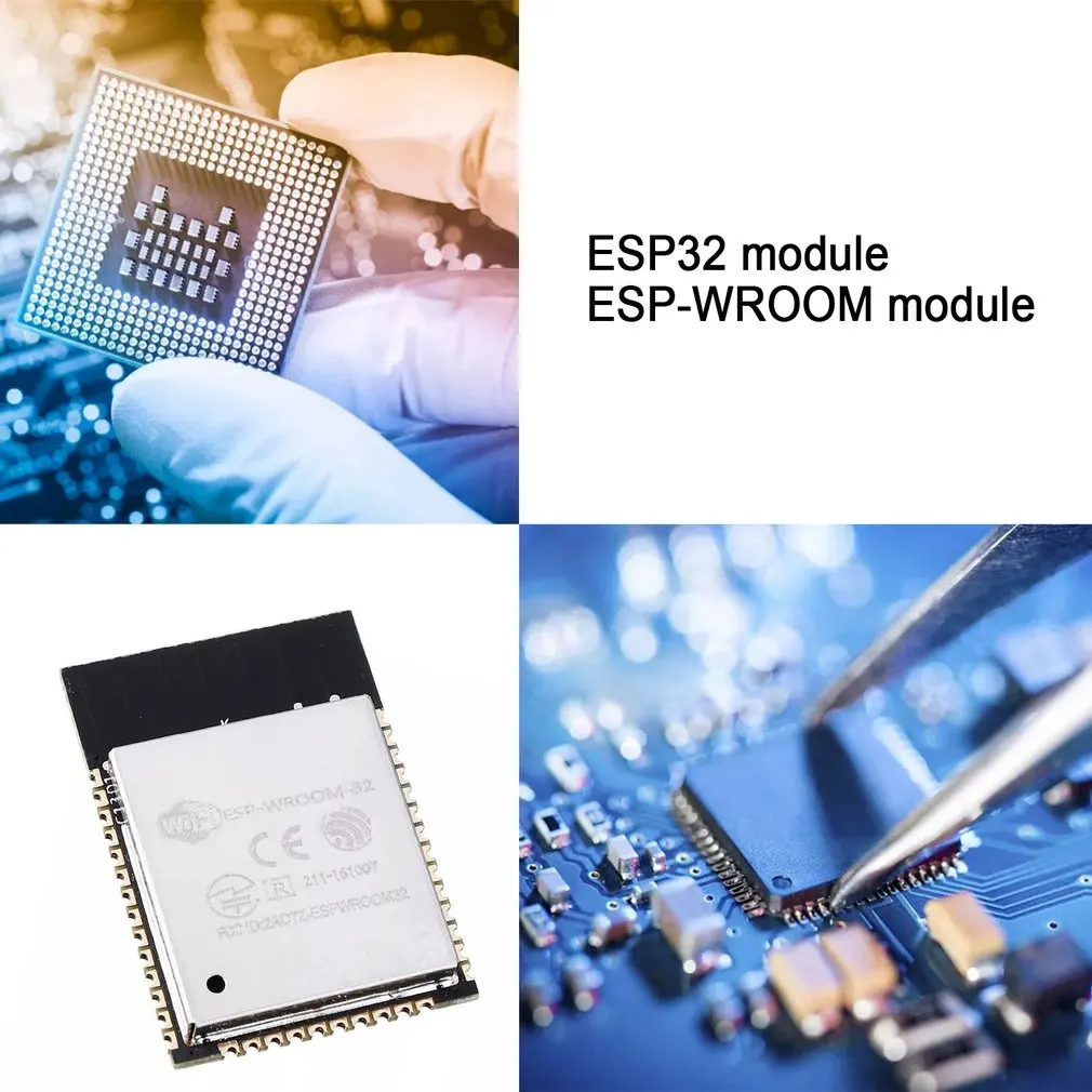 ESP32 ESP-32 ESP32-SワイヤレスモジュールとESP-WROOM-32から32ビットpsramのipex/ESP-32Sと4メガバイトのフラッシュ