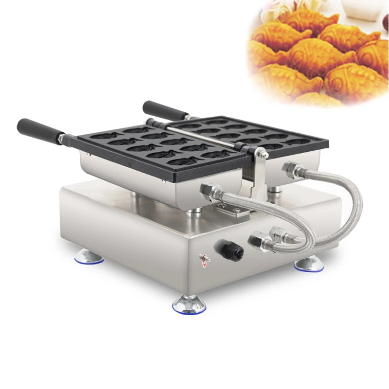 

Small Fish Taiyaki Machine Fish Shape Waffle Iron Baker Machine Fish Cake Baking Machine Diy Dessert Cooking