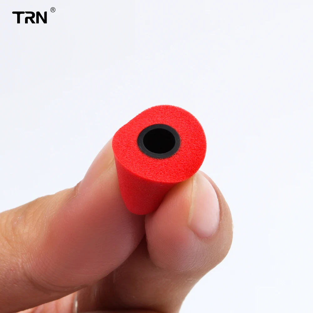 TRN 3Pairs (6pcs) Earphone memory cotton earmuffs Chronic rebound earplugs PU sponge Memory sponge earphone Eartips V90 CS2 EMA